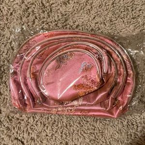 Brand new set of makeup/jewelry bags